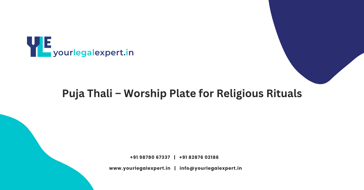 Puja Thali – Worship Plate for Religious Rituals